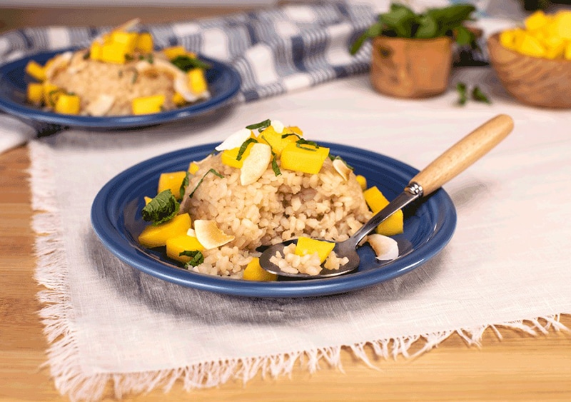 photo of Coconut Mango Sticky Rice
