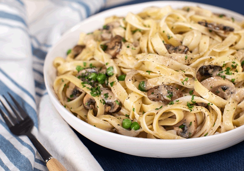photo of Cremini Mushroom Pasta