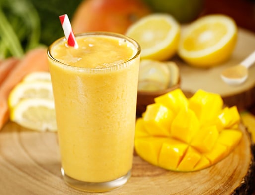 recipe of Ginger Mango Carrot Smoothie