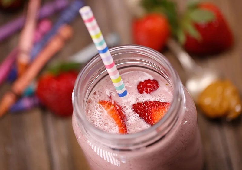 photo of PB & J Smoothie