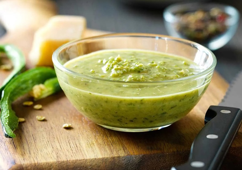 photo of Poblano Caesar Dressing