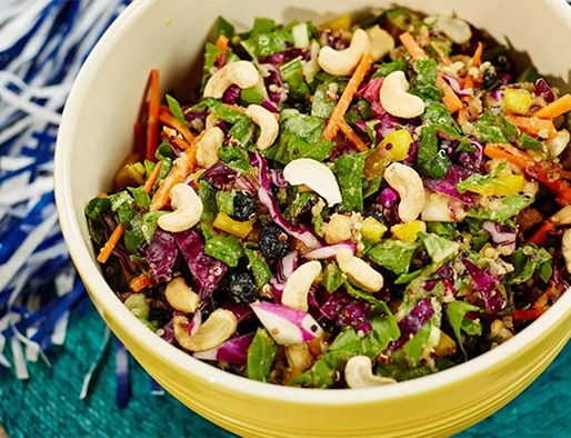recipe of Rainbow Chopped Cashew Salad