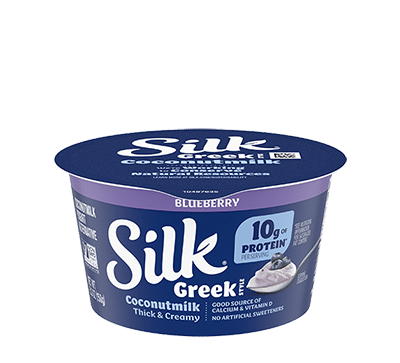 Silk Blueberry Greek Style Dairy-Free Yogurt