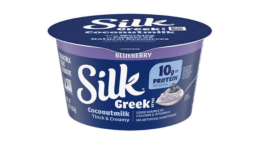 Silk Blueberry Greek Style Dairy-Free Yogurt