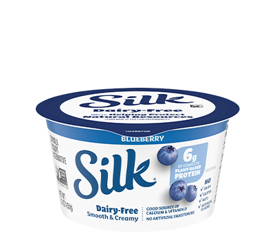 Silk Blueberry Soy Dairy Free Yogurt