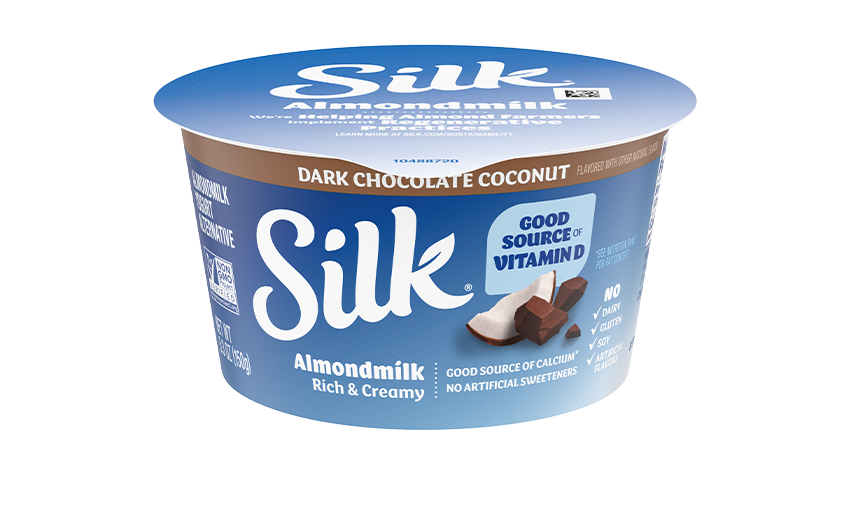 Silk Dark Chocolate Coconut Dairy Free Yogurt 