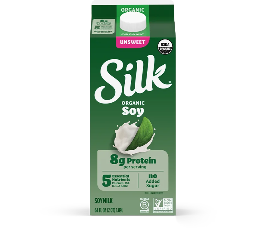 Silk Organic Unsweetened Soymilk