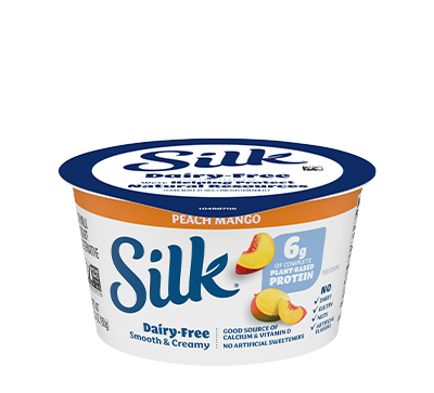 Silk Peach Mango Soy Dairy Free Yogurt