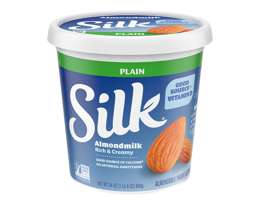 Silk Plain Almond Dairy Free Yogurt 