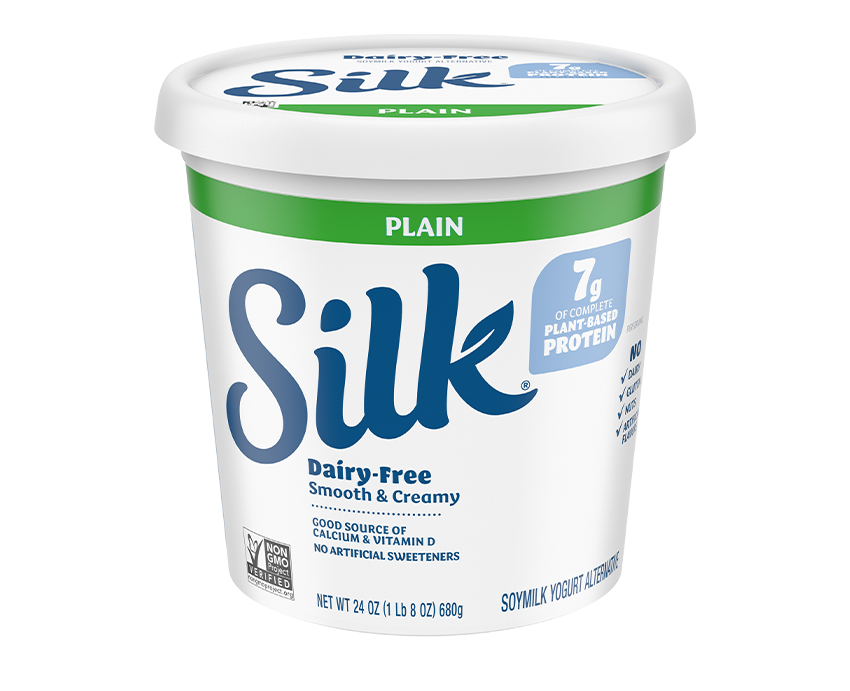 Silk Plain Soy Dairy Free Yogurt