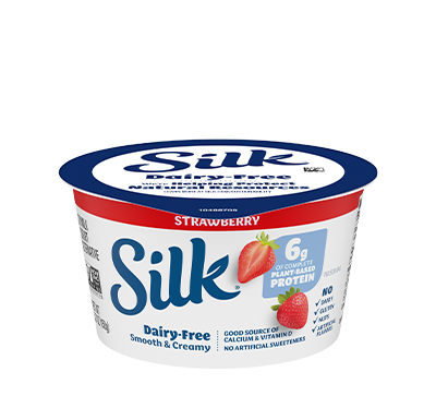 Silk Strawberry Soy Dairy Free Yogurt