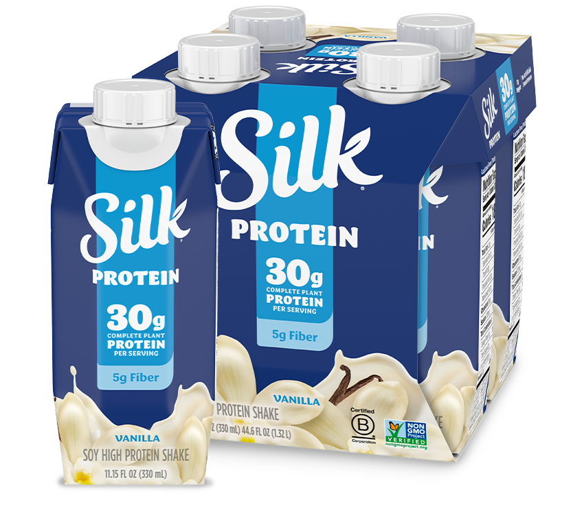 Silk Vanilla Protein Shakes
