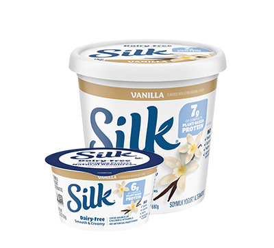 Silk Vanilla Soy Dairy Free Yogurt 