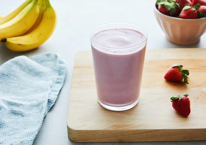 photo of Strawberry Banana Protein Smoothie