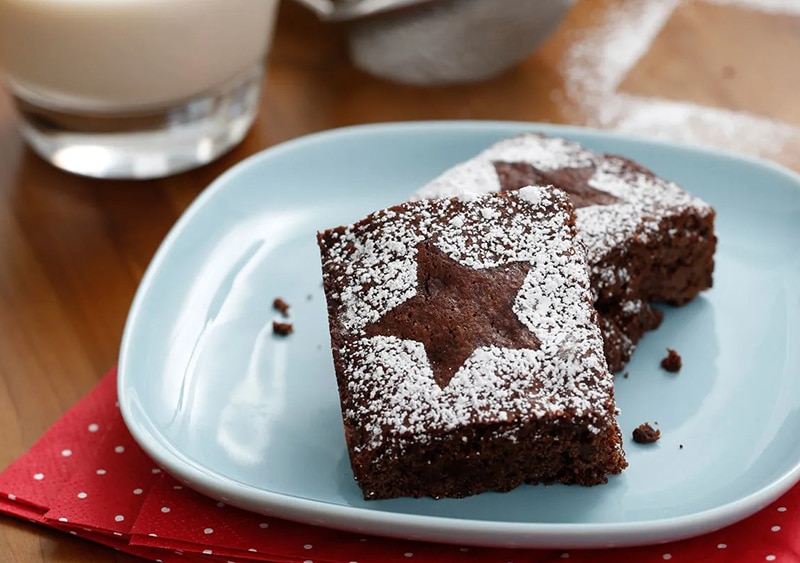 photo of Triple Chocolate Vegan Brownies
