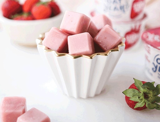 recipe of Vegan Strawberry FroYo