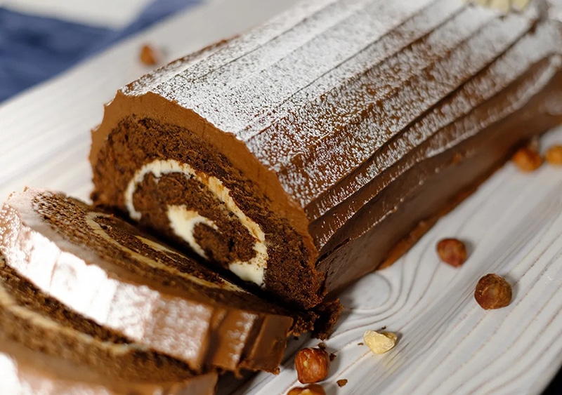 photo of Yule Log